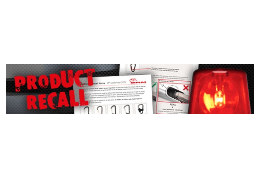 Product Recall Notice - image