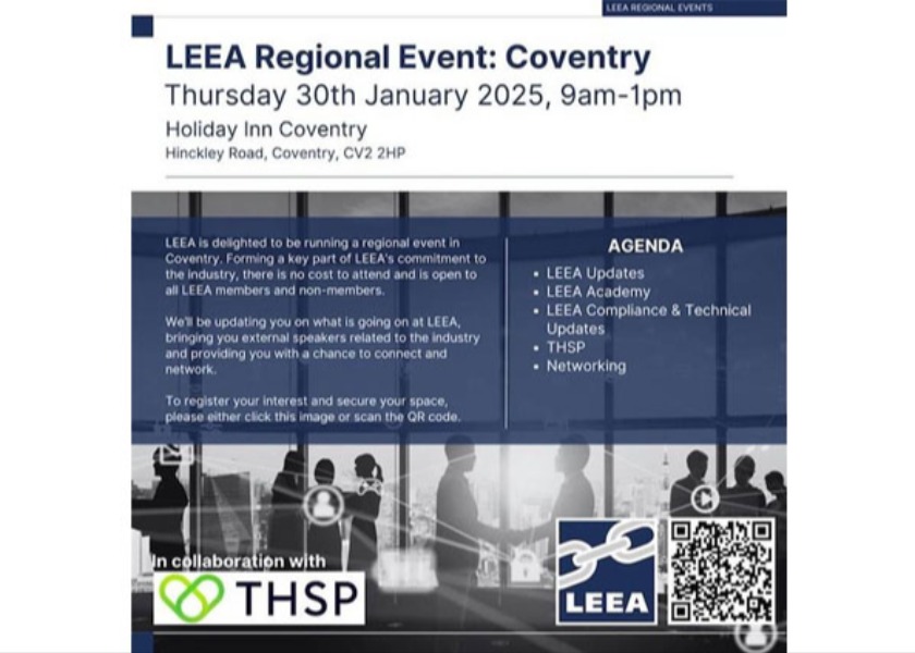 LEEA Regional Events announced for 2025 - image