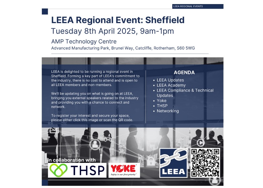 LEEA Regional Event: Sheffield