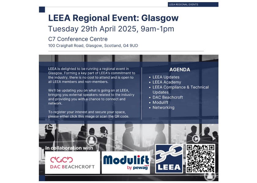 LEEA Regional Event: Glasgow