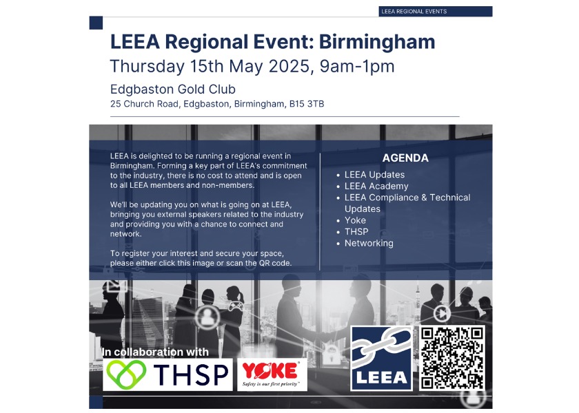 LEEA Regional Event: Birmingham