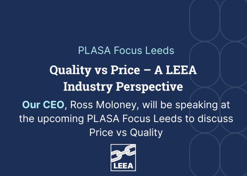 Quality vs Price - An Industry Perspective - PLASA Focus, Leeds