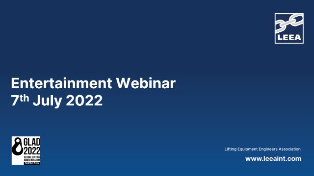 Entertainment Webinar Presentations Slide Deck